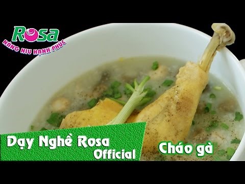 Cách nấu cháo gà