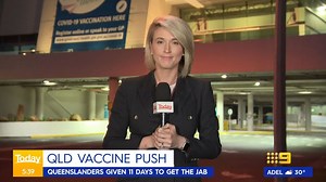 5.1K views · 35 reactions | Queenslanders are being warned there are just 11 days left to get vaccinated in order to be fully protected once the state reopens. #9News | Nightly at 6pm | 9 News Sydney | Facebook