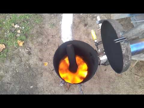 Piec na olej przepracowany