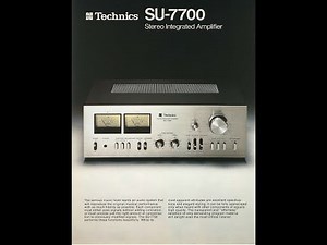 TECHNICS SU-7700 STEREO HIFI INTEGRATED AMPLIFIER
