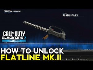 How to Unlock Flatline MK.II BO7 | How to Get Flatline MK.II BO7 | BO7 Flatline MK.II Melee Unlock