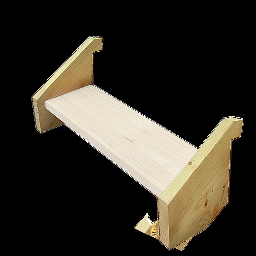 Ezistep Stringers H3 Treated Pine Suits One Tread