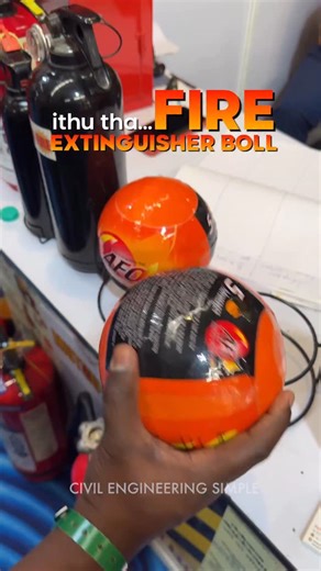 Civil Engineering Simple on Instagram: "Fire extinguisher ball 🔥"