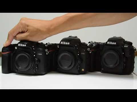 Nikon D7200 vs D750 vs D500 シャッター音と連写速度比較