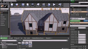 Quick Medieval Houses tool (Blueprint   Meshes)