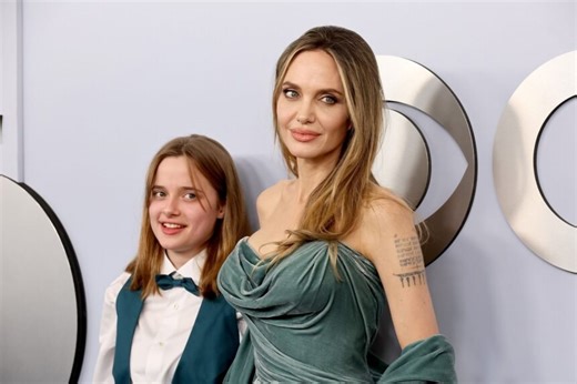 Angelina Jolie celebrates first Tony Award win with daughter Vivienne by her side