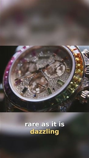 Rolex Daytona Rainbow: A Dazzling Watch Explained #shorts