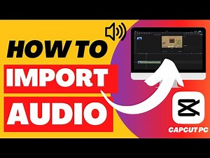 How To Import Audio/Music In CapCut PC