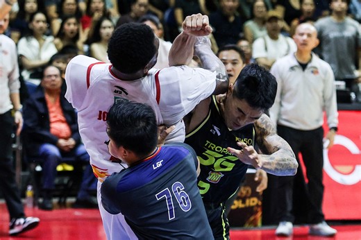 PBA: Jaylen Johnson, Glenn Khobuntin trade punches in heated clash