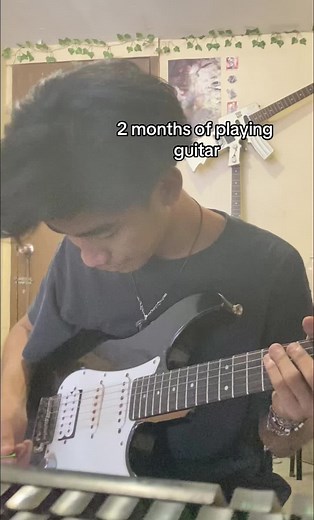 My Guitar Progress: 2 Months of Playing | KeyrohMckenzie & Ishie McKenzie