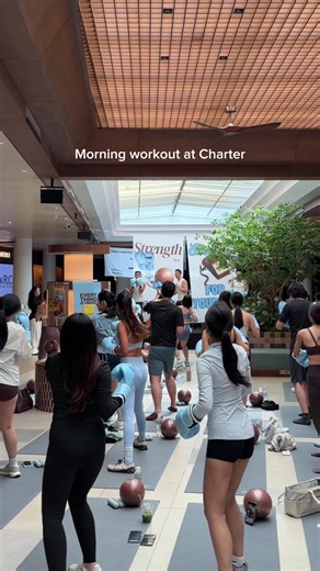 Turning Charter into your morning workout spot