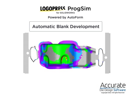 Logopress ProgSim - Forming Simulation including Automatic Blank Development