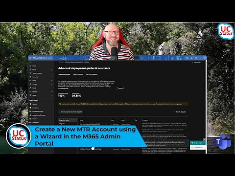 Create an MTR account with the Microsoft Teams Room Setup Guide