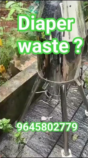 Diaper waste burner kannur Kerala