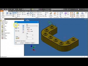Using the Sweep Tool on Autodesk Inventor