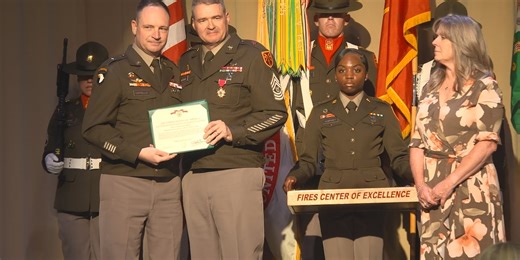 Fort Sill bids farewell to Command Sergeant Major during retirement ceremony