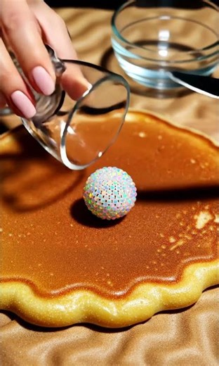 【4K】【ASMR】Opal Orb Rolls Out & Melts Into a Rainbow Spread 🌈✨