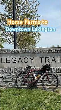 Legacy Trail Lexington, Kentucky #bikeride #adventure #trail #kentucky #roadtrip #biketravel