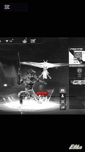 DIFFERENT...💥⚡#freefire #galaxygamingggt #ffshort #ff VIRAL?@Primeclutch1