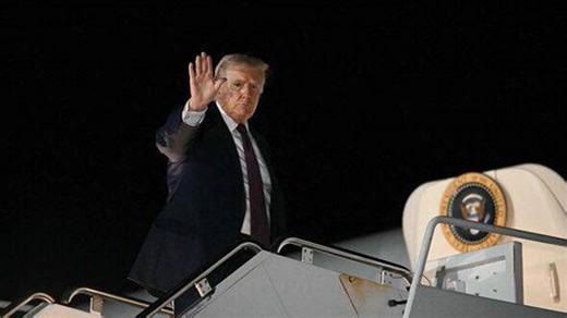 Air Force One forced to make emergency return to US base