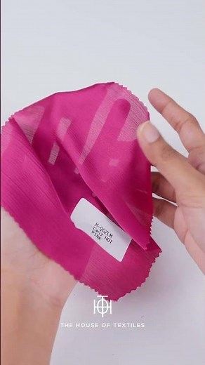 Marcellina Fashion Fabric | Strength, Texture & Drape Test | The House of Textiles