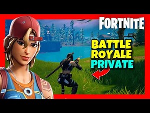How to PLAY Battle Royale PRIVATE in Fortnite ✅ 2024 GUIDE - Play Private BATTLE ROYALE MODE