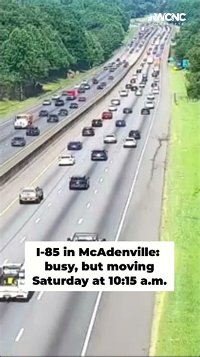 I-85 between Belmont and Gastonia