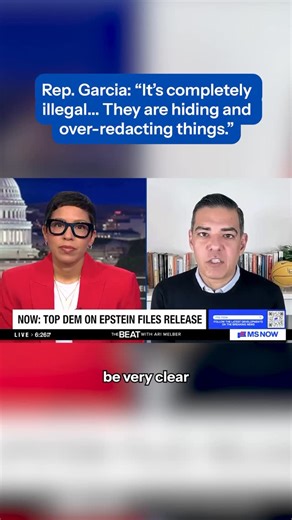 Congressman Robert Garcia on Instagram: "The American public know this is a White House cover-up. The survivors and the country the truth and justice. Why are we protecting people who trafficked and abused women and girls?"