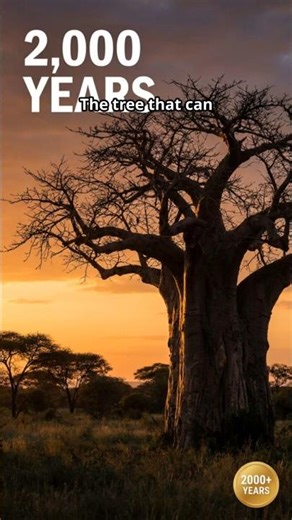 The Baobab: The Tree That Can Live Over 2,000 Years