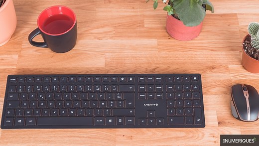 Test Pack clavier/souris Cherry DW 9100 Slim : la bureautique sans-fil avec classe