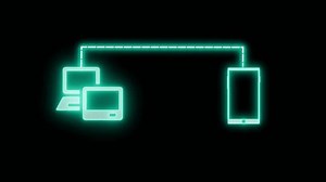 Glowing Network Connection Between Devices Animation Stock Footage Video (100% Royalty-free) 3974285655 | Shutterstock
