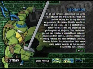 タートルズのDVDメニュー 2/2