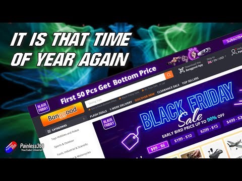 Black Friday Discount Codes for Banggood (sharing in case it'll save you some cash)