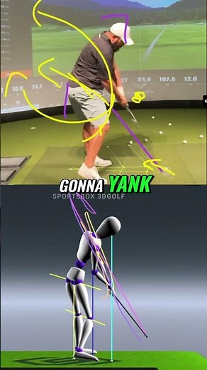 Golf Swing Secrets: Fix Over-Rotation & Hit PERFECT Shots! #shorts