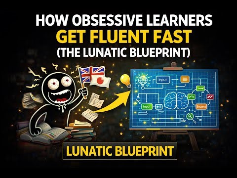 How Obsessive Learners Get Fluent Fast (The Lunatic Blueprint)