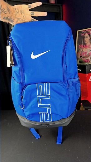 Nike Varsity Elite Blue Backpack 360° #nike #varsity #elite ‪@nike‬