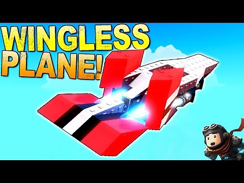 100% Wingless Plane? Or Just a Stunt Rocket? - Trailmakers Gameplay