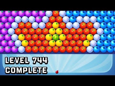 🔥 Bubble Shooter Classic Pop 🟢 Level 744 – Step-by-Step Guide to Victory 🎯 Bubble Shooter Game Play