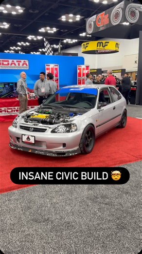 This Type R build at @myprishow by @hondata_inc is insane! Using the new K20C1 from the 17 type R with Hondata’s KPro ECU being the brain for tuning, enabling features like launch control, flex fuel, and boosted applications. What do you think of this swap!? #honda #hondata #ekcivic #k20 #myprishow #graveyardperformance | Graveyard Performance