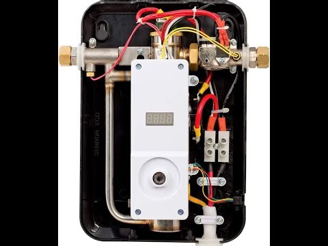 EcoSmart ECO 8 Tankless Water Heater, Electric, 8 kW Quantity 1, 12 x 8 x 4