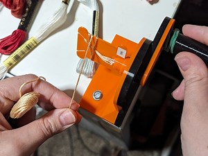 Embroidery Floss Bobbin Winder: Cross-stitch Organizer - Etsy