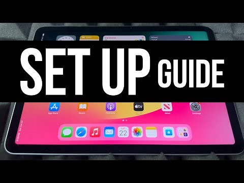 iPad Air 11” Set Up Guide | iPad 6th gen Set Up Manual | iPad Air M2