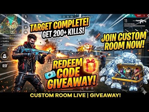 LIVE steaming of the MZ 11 YT FREE REDEEM CODE GIVEAWAY