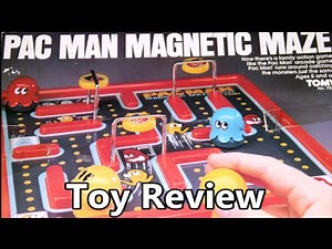 Tomy Pac Man Magnetic Maze Board Game Review - The No Swear Gamer Ep 201