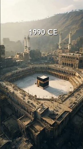 Animated View | How the Kaaba & Masjid Al-Haram Changed Over 4,000 Years: 2430 BCE - 2026 CE #makkah