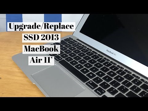 How To Upgrade/Replace SSD in 2013 MacBook Air!