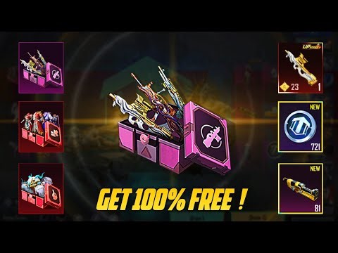 Get Free Upgraded P90 For Everyone | 3 Upgraded Gun In One Crate | Free Lucky Coins New Event |PUBGM