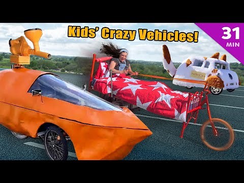 Crazy Vehicles Designed by Kids!