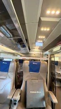 #fyp #train #frecciarossa #italy @ THE INSIDE OF THE TRAIN FRECCIAROSSA & MODERN , FIRST CLASS 🇮🇹