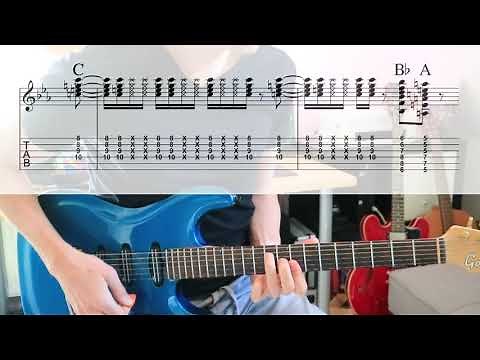 Disco Inferno [TABS in video Trammps guitar cover]